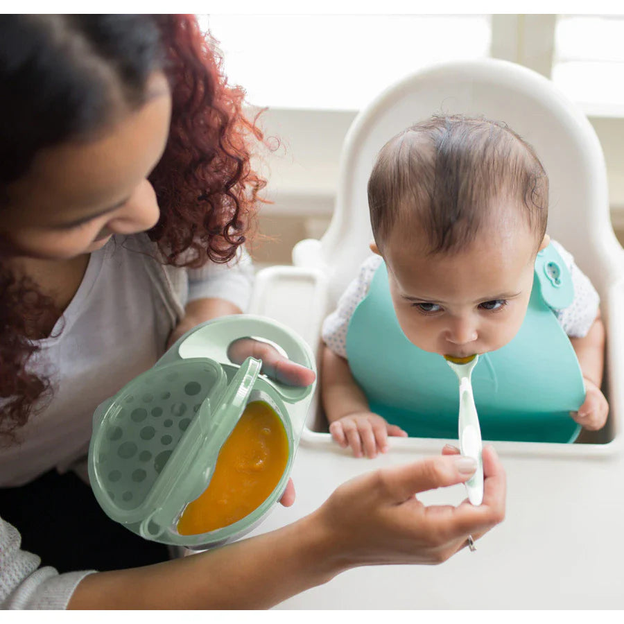 Dr. Brown's Travel Fresh Bowl & Snap In Spoon Set