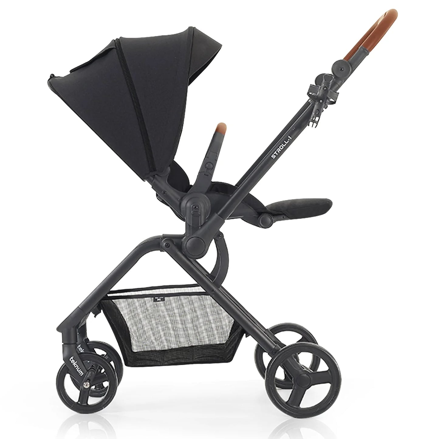 Teknum Stroll 1 Reversible Travel Stroller (Black)