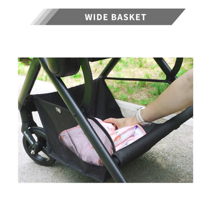 Teknum Stroll 1 Reversible Travel Stroller (Black)