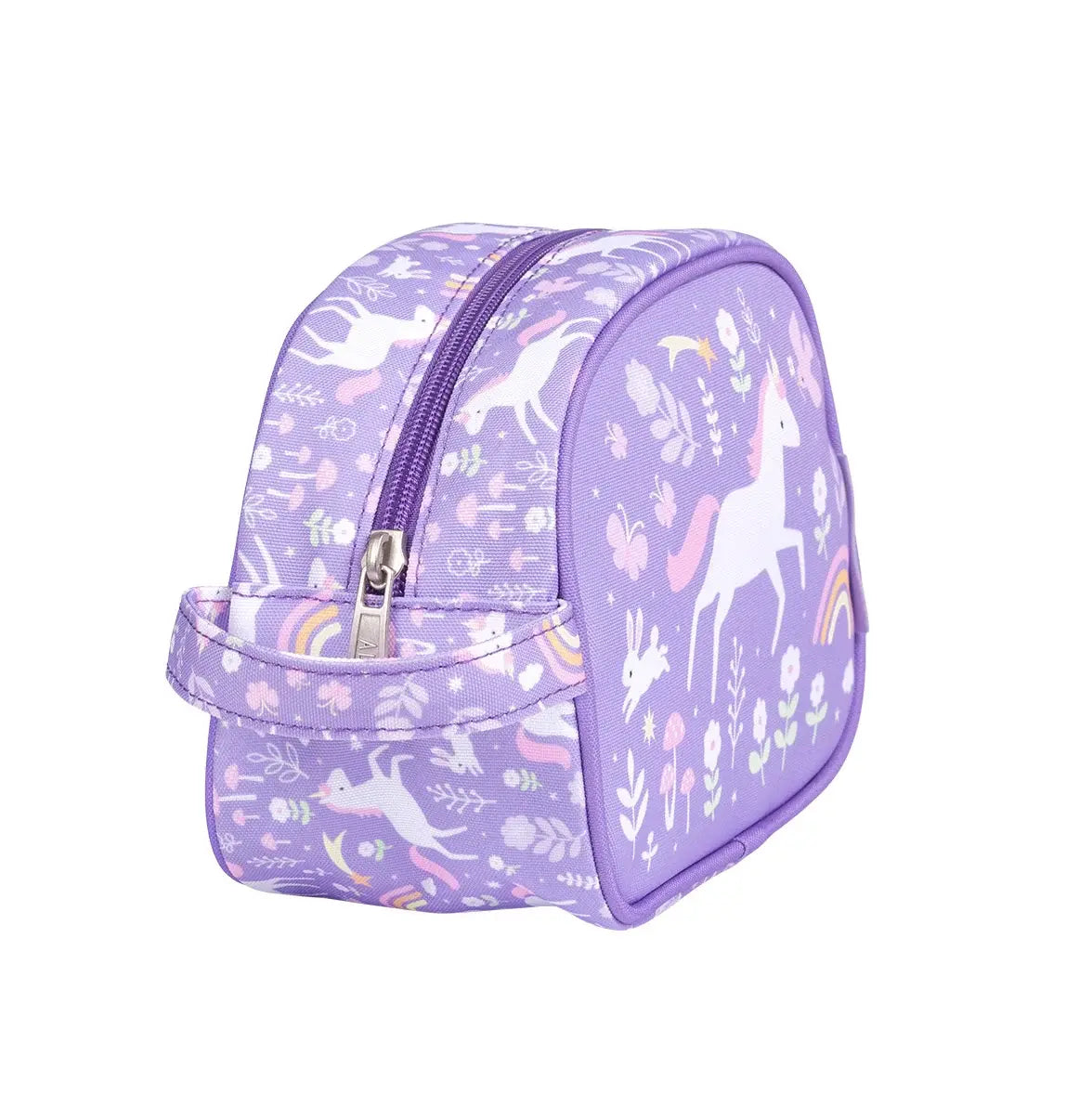 A Little Lovely Company Kids Toiletry Bag With Handle (Unicorn Dreams)