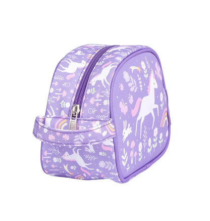 A Little Lovely Company Kids Toiletry Bag With Handle (Unicorn Dreams)