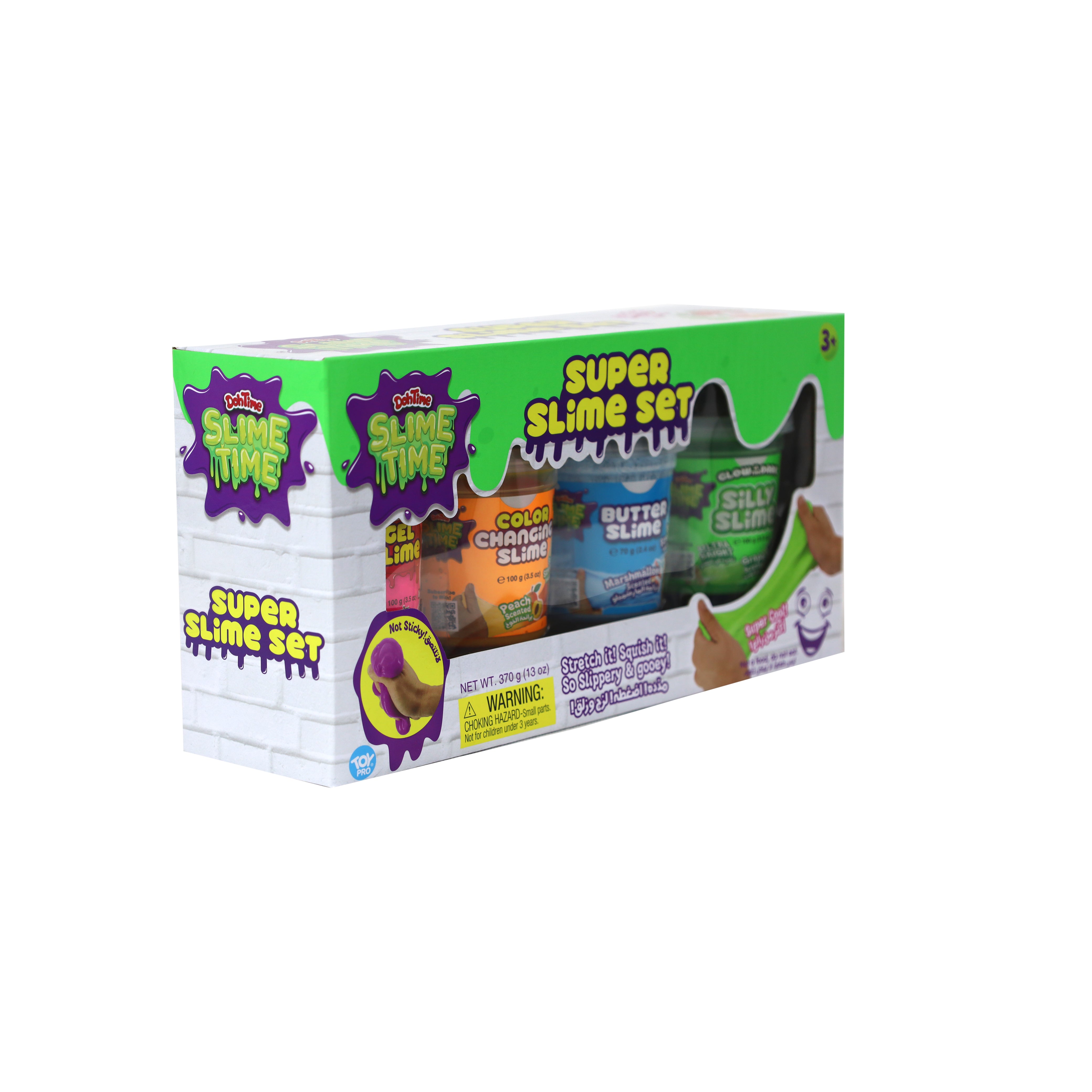 DohTime Slimetime Super Slime Set V2 - Pack of 4