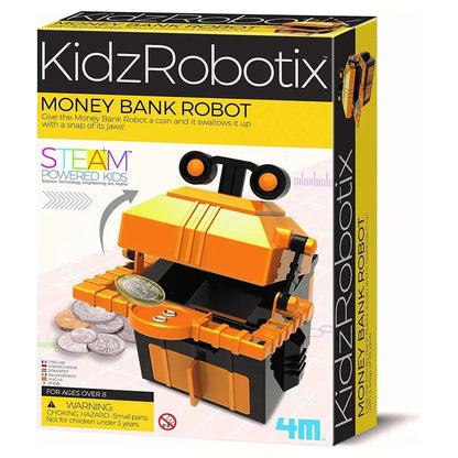 4M - KidzRobotix Money Bank Robot Activity Kit - Multicolor