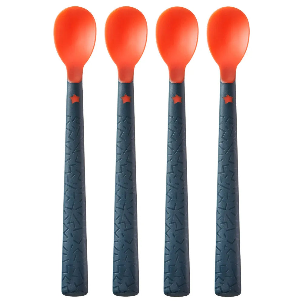 Tommee Tippee Heat Sense Soft Weaning Spoon - Pack of 4 (0-4Months)