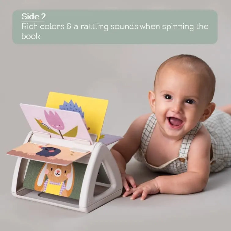 Taf Toys Infant Tummy Time Spinning Book