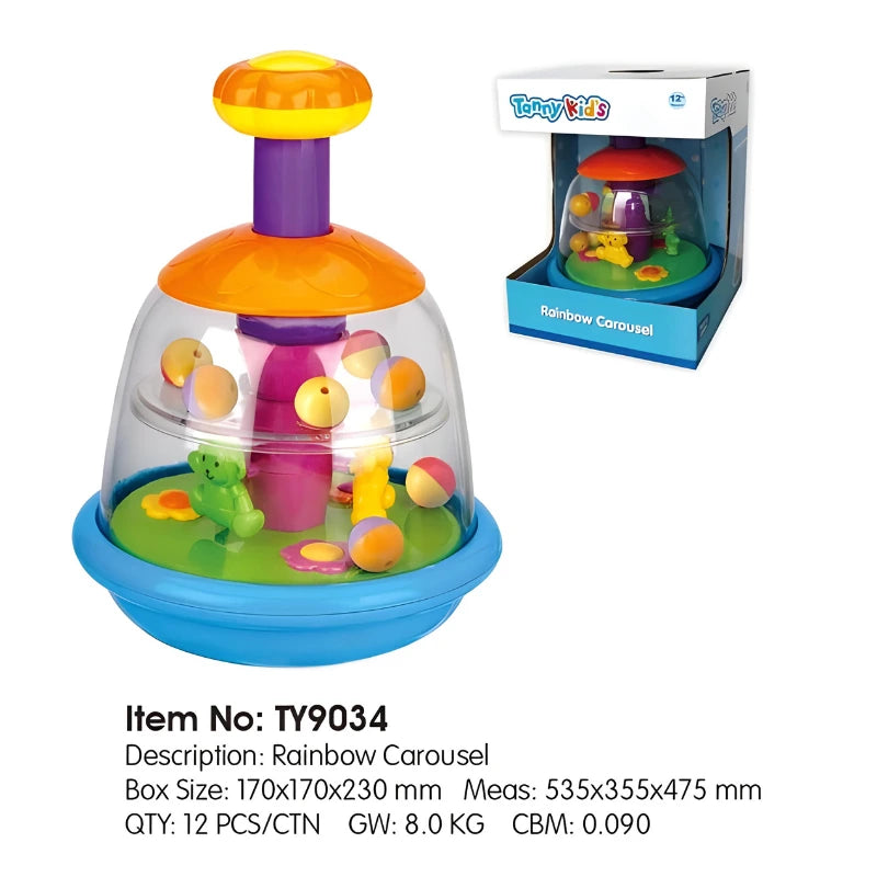 Tanny Toys Rainbow Carousel