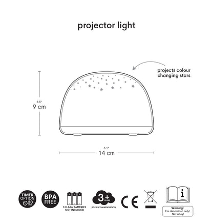 A Little Lovely Company Projector Light (Vehicles)