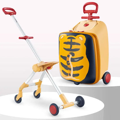 Teknum 3-in-1 Ride-On Suitcase – Tiger