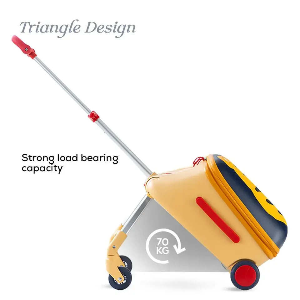 Teknum 3-in-1 Ride-On Suitcase – Tiger