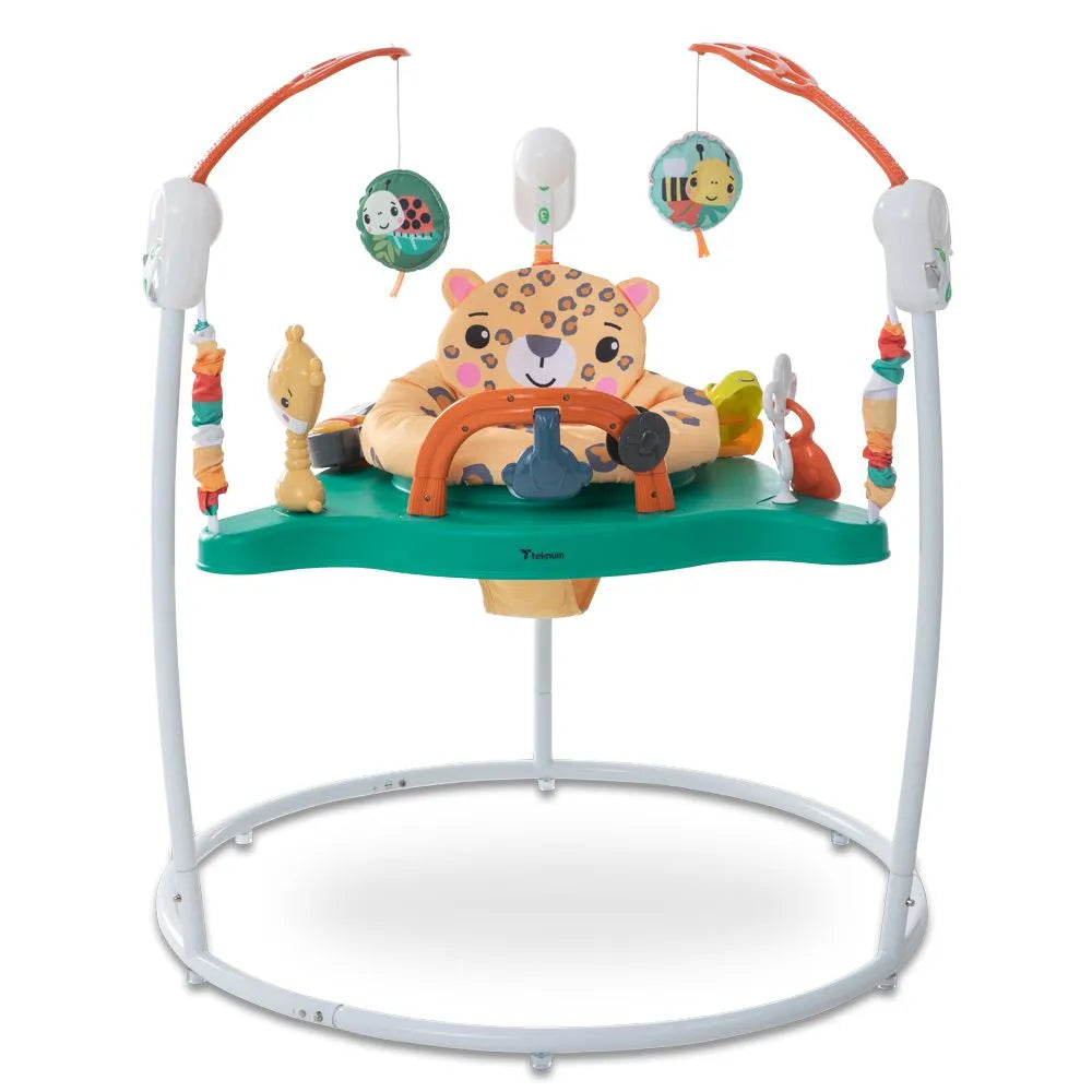 Teknum Baby Activity Jumper with Music and Toys (White)