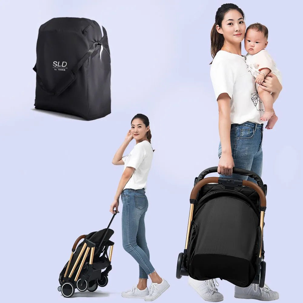 Teknum Travel Lite Sunshine Stroller SLD (Gold/Black)