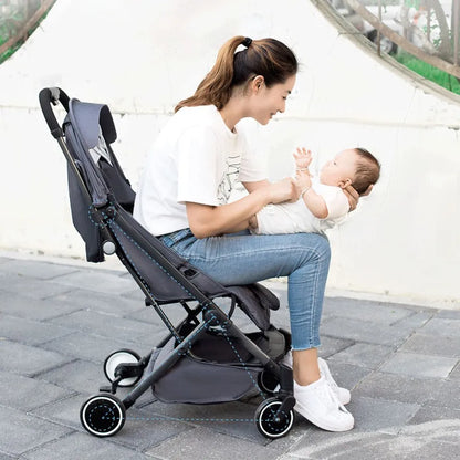 Teknum Travel Lite Stroller with Sunveno Diaper Bag