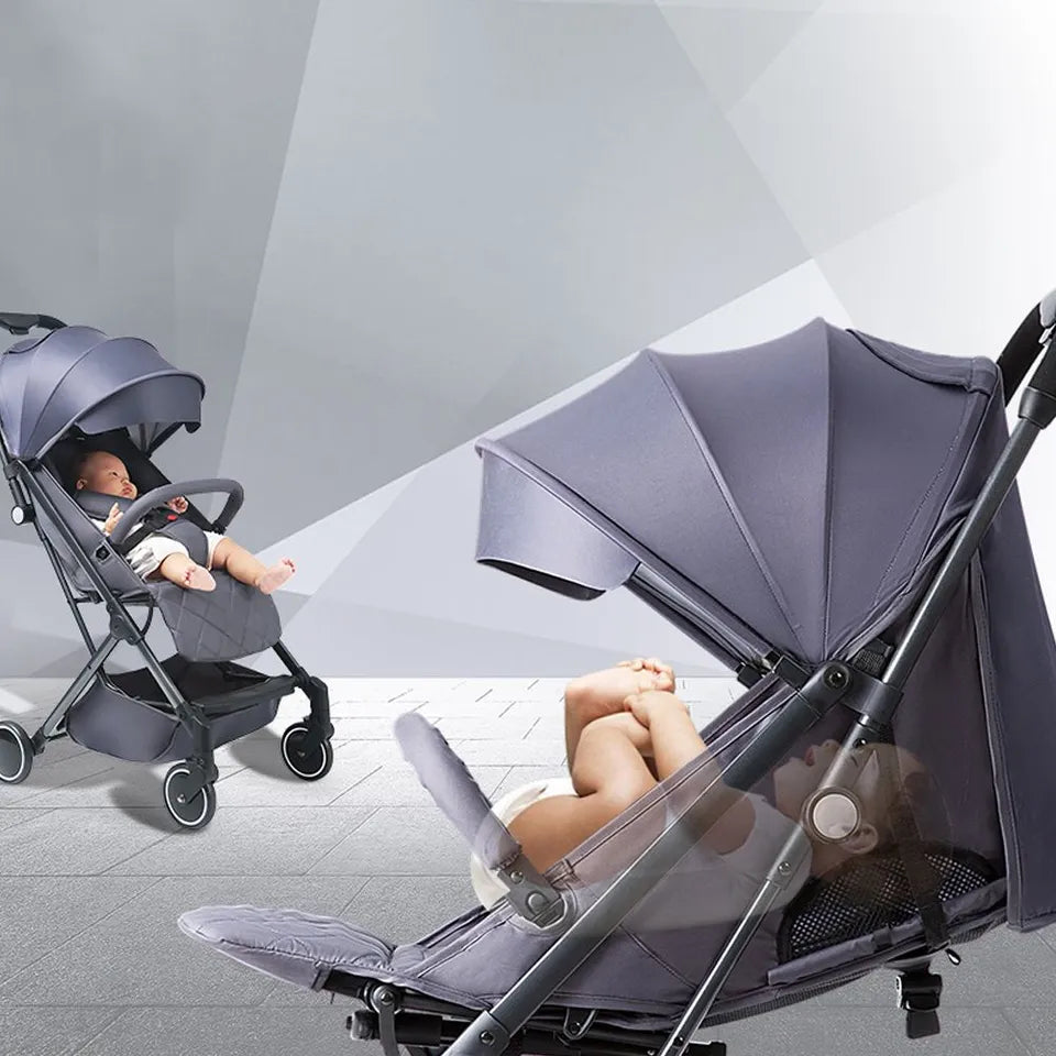 Teknum Travel Lite Stroller with Sunveno Diaper Bag
