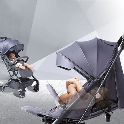 Teknum Travel Lite Stroller with Sunveno Diaper Bag