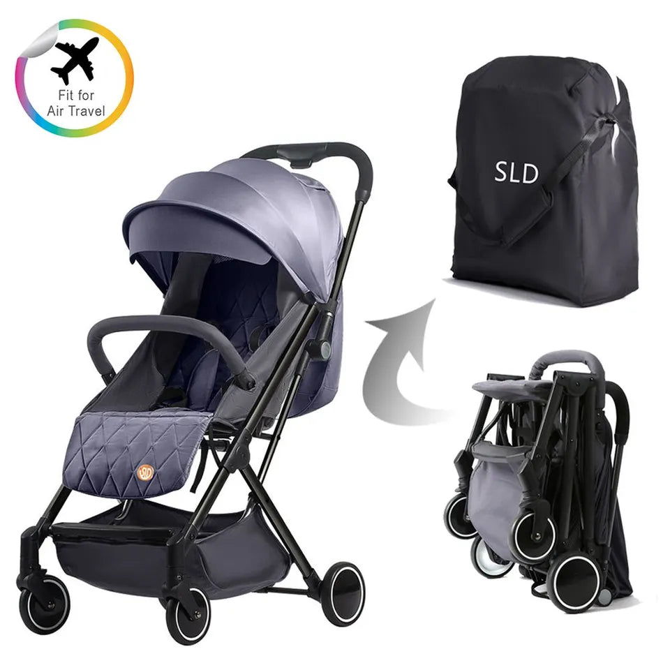 Teknum Travel Lite Stroller with Sunveno Diaper Bag