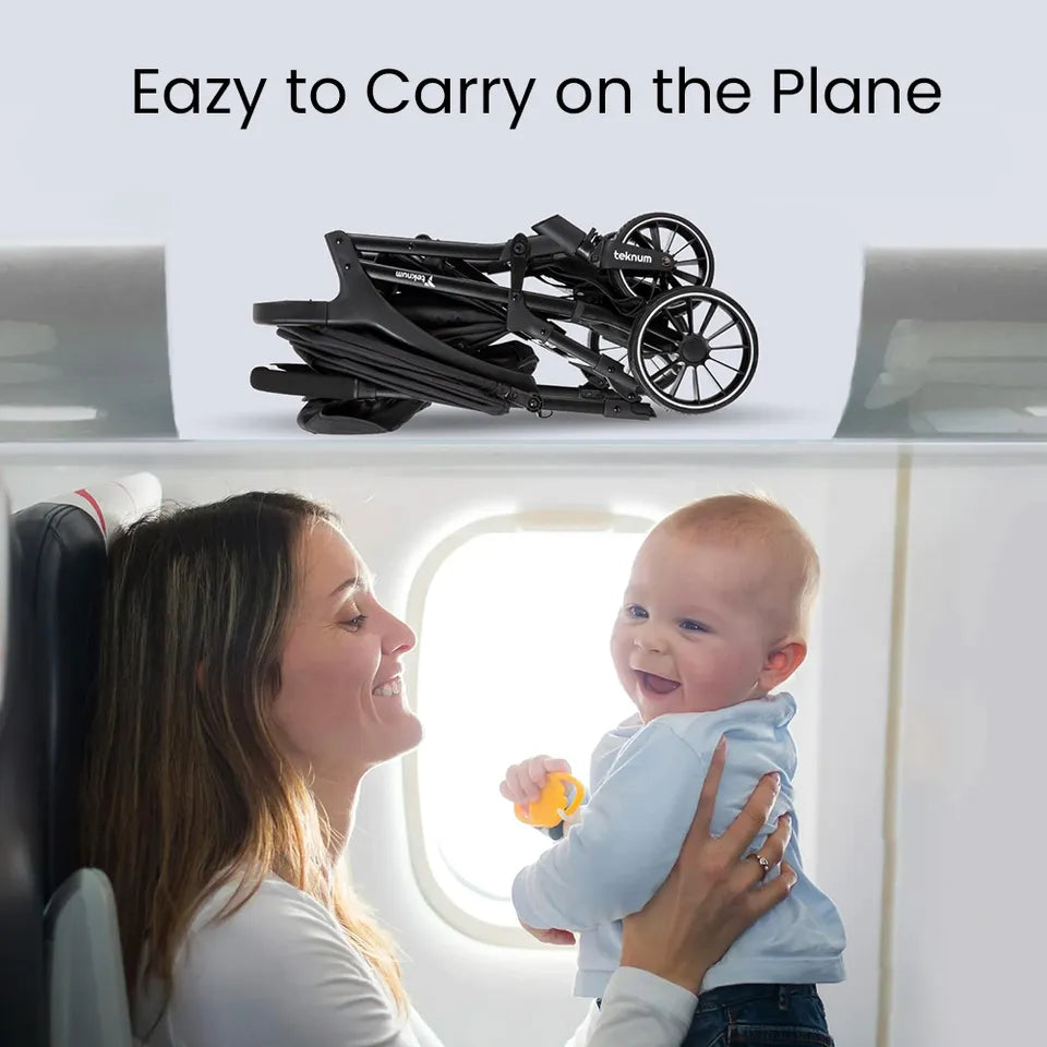 Teknum - Flylite Ultra Lightweight One-Hand Fold Cabin Stroller
