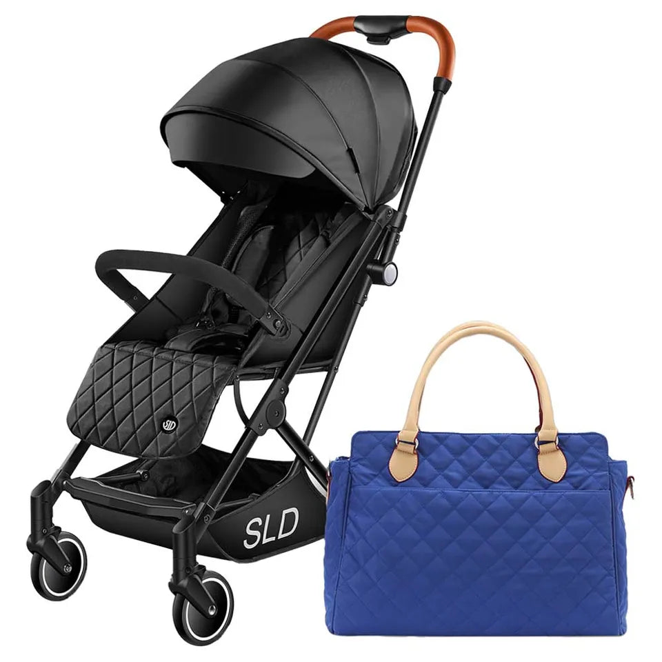 Teknum Travel Lite Stroller with Sunveno Diaper Bag