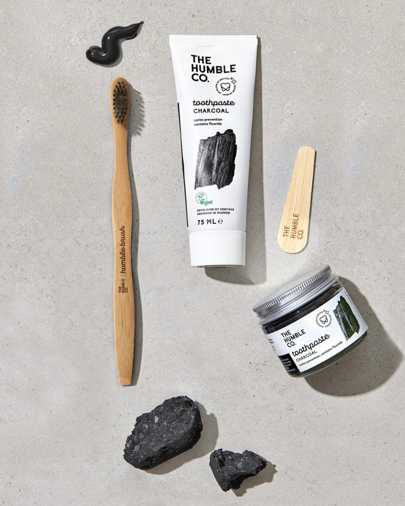 The Humble Co. Brush – Charcoal Bristles