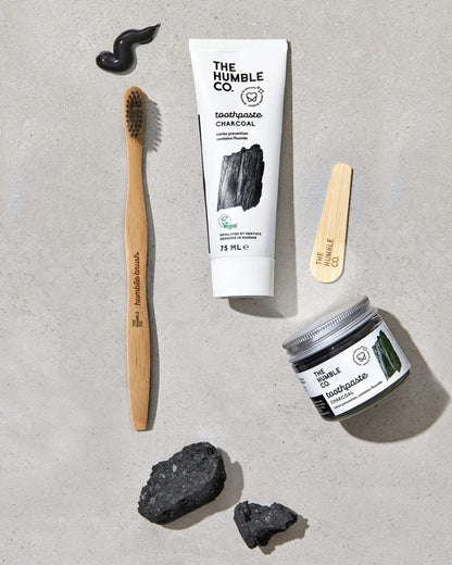 The Humble Co. Brush – Charcoal Bristles
