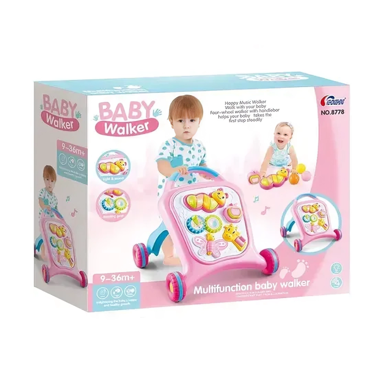 Arete Multifunction Toddler Music Car Baby Walker