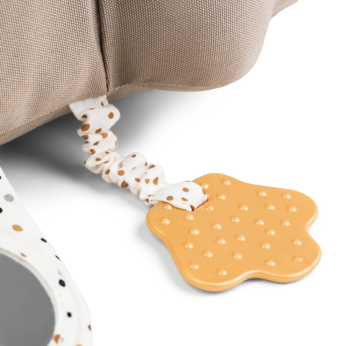 Done By Deer Tummy Time Activity Toy Croco (Sand)