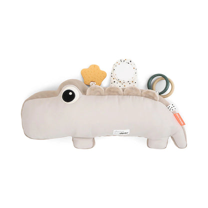 Done By Deer Tummy Time Activity Toy Croco (Sand)