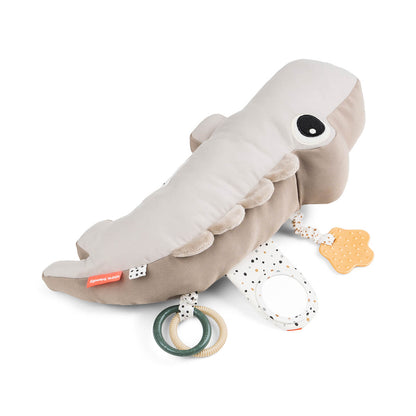 Done By Deer Tummy Time Activity Toy Croco (Sand)