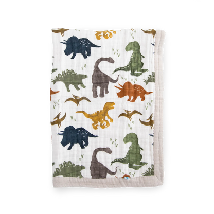 Little Unicorn Cotton Muslin Baby Blanket
