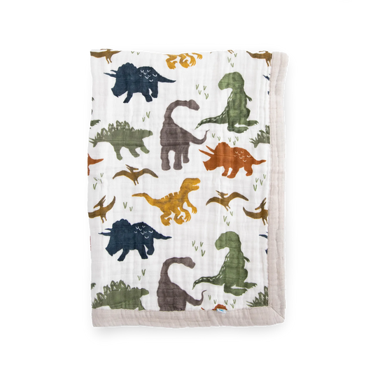Little Unicorn Cotton Muslin Baby Blanket