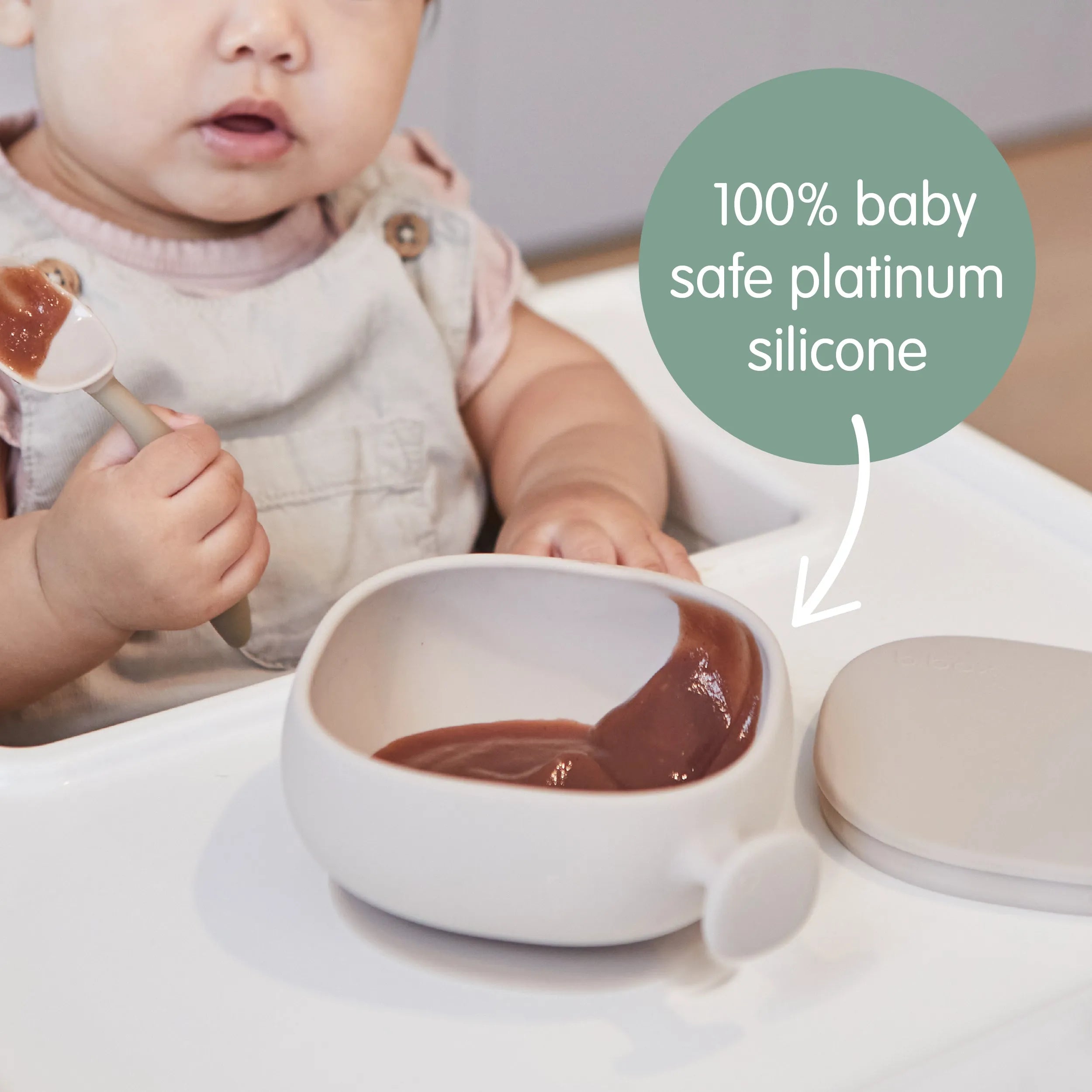 B.Box Silicone Bowl With Lid