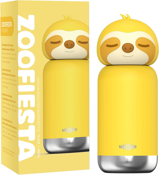 Zoofiesta Utillife  Kids Insulated Water Bottle (450ml)