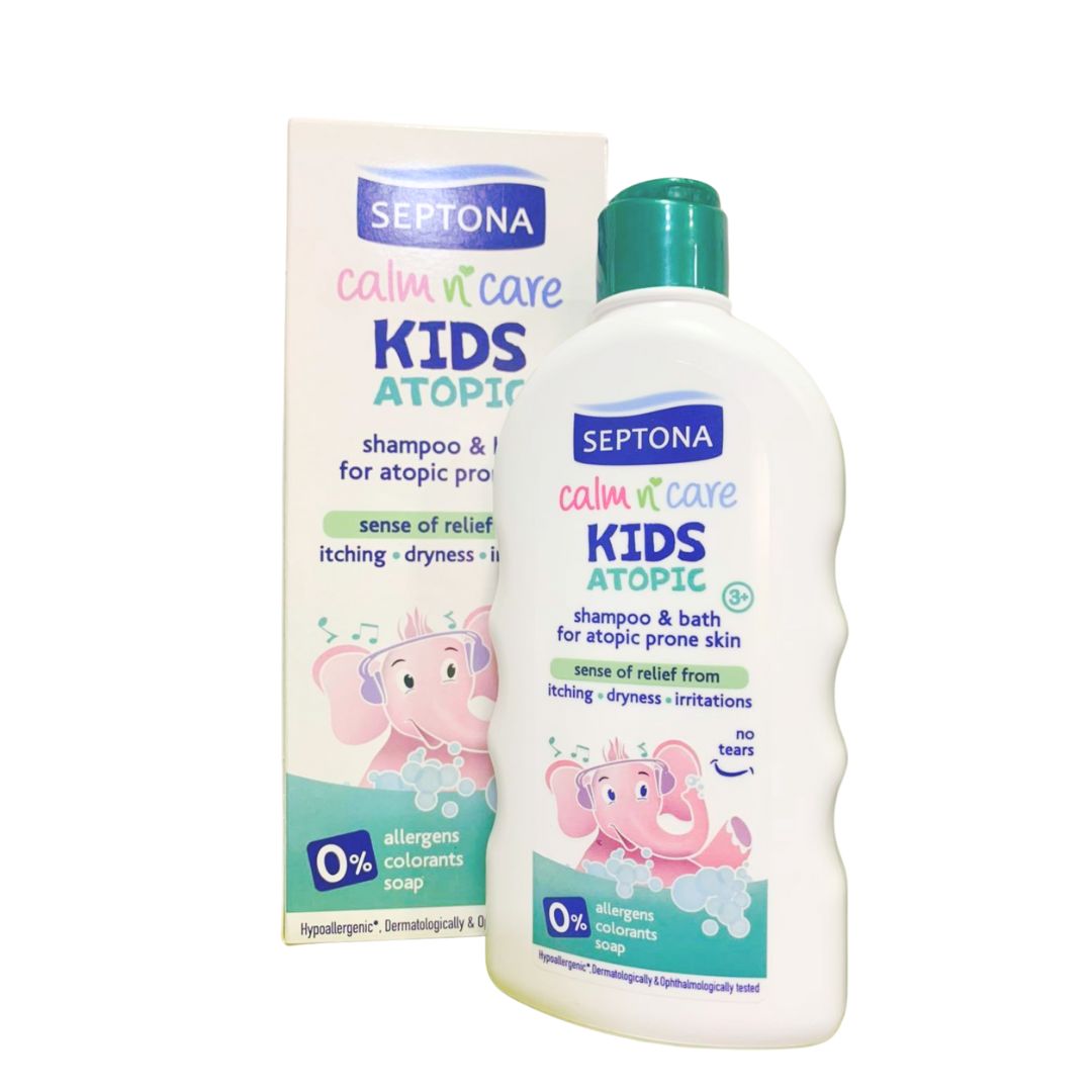 شامبو وحمام للأطفال من سبتونا للبشرة التأتّبية (200 ml)