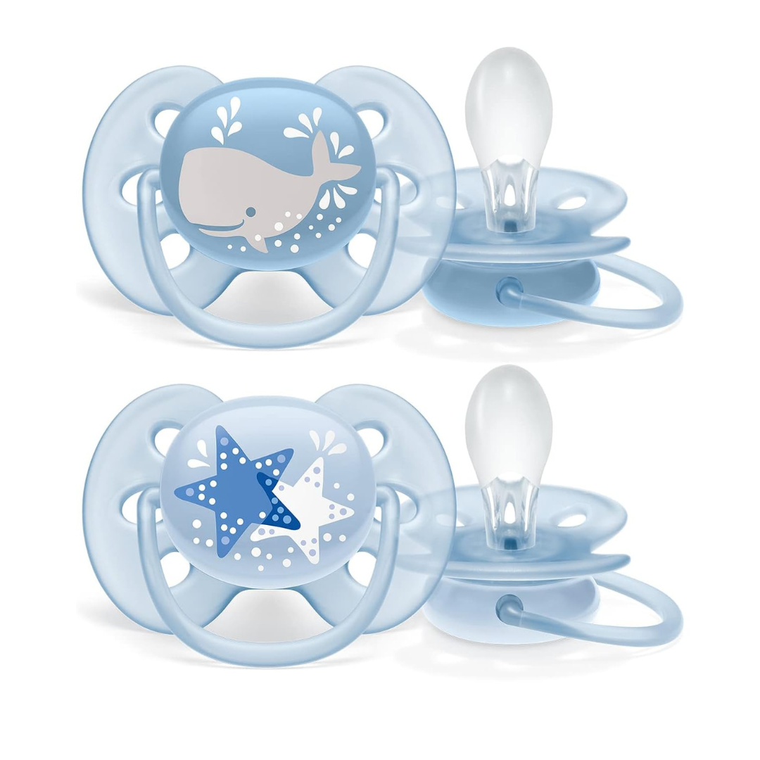 Philips Avent Ultra Soft 6-18M, Whale/Star