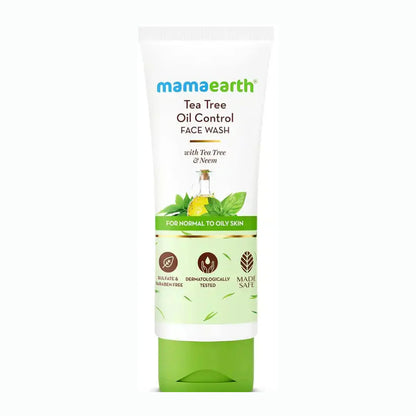 Mamaearth Reg Me Tea Tree Face Wash (100ml)