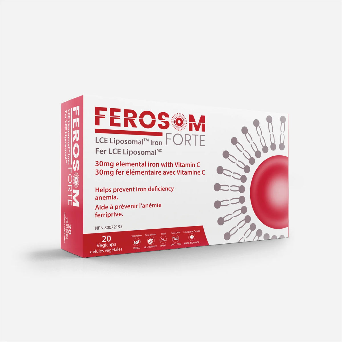 Ferosom Forte Lcapsules (20'S)