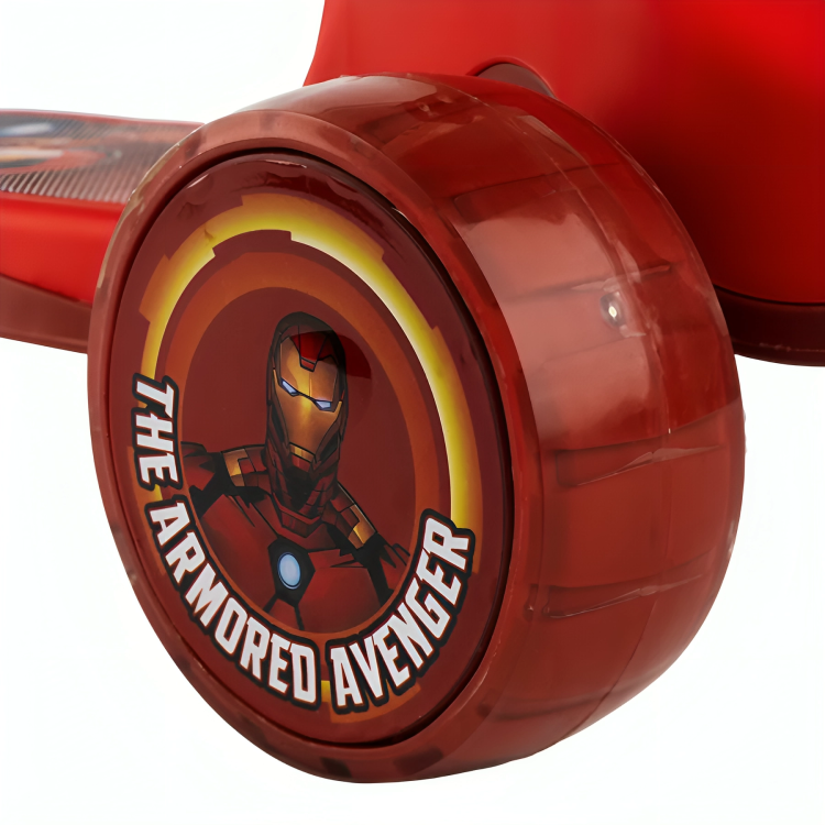 Megos Marvel Iron Man Foldable Twist Scooter 2 In 1