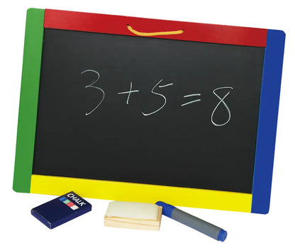 VIGA - Magnetic Chalk & Dry Erase Board for Kids