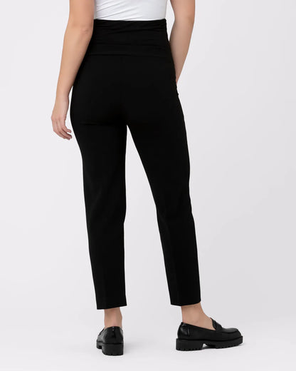 Ripe Maternity Alexa Classic Crop Pant (Black, Large)