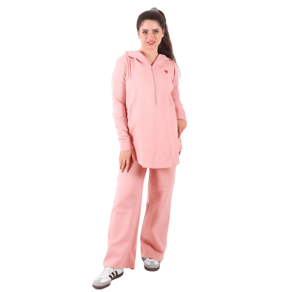 Become a Mom Maternity Tracksuit (Rose)