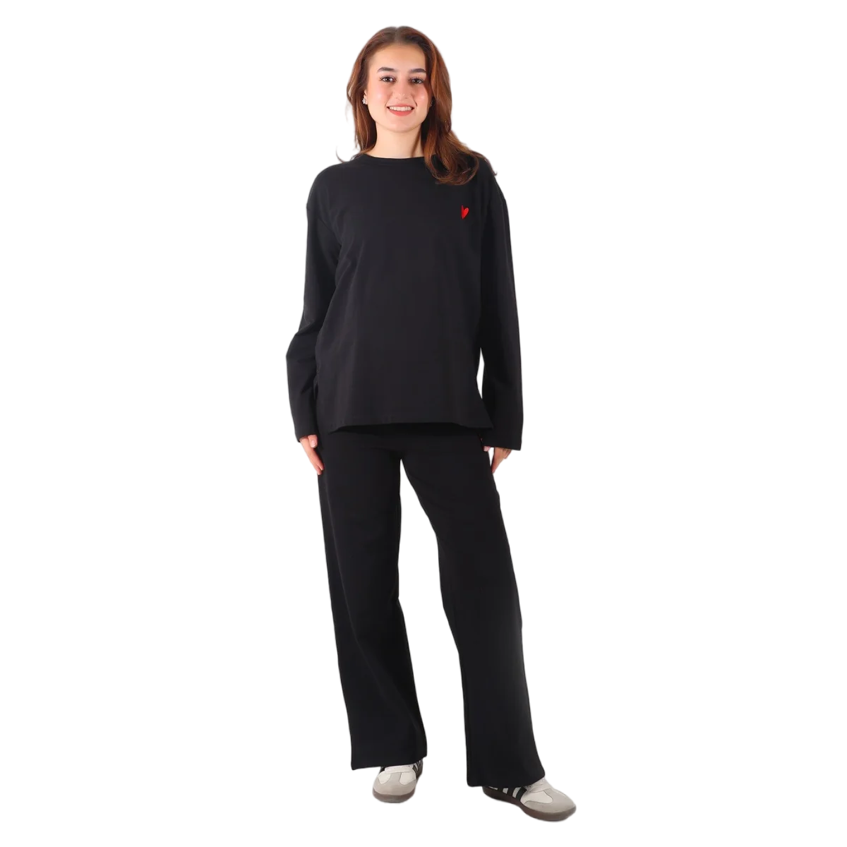Become a Mom Lego Maternity Tracksuit (Black)