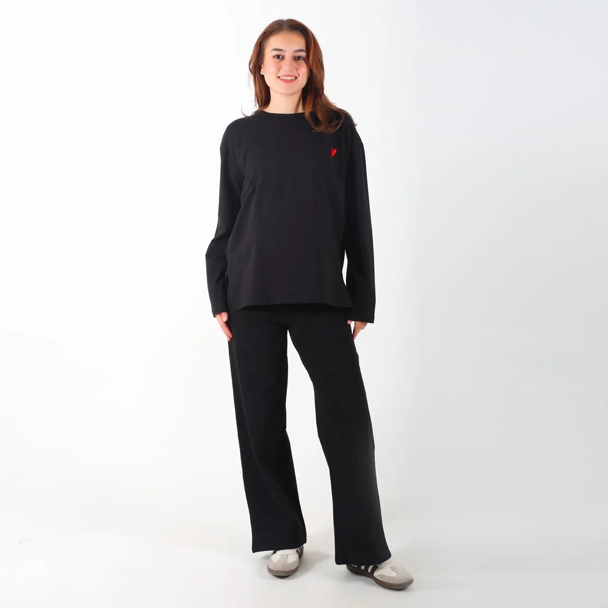 Become a Mom Lego Maternity Tracksuit (Black, Medium)