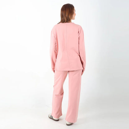 Become a Mom Lego Maternity Tracksuit (Rose, Small)
