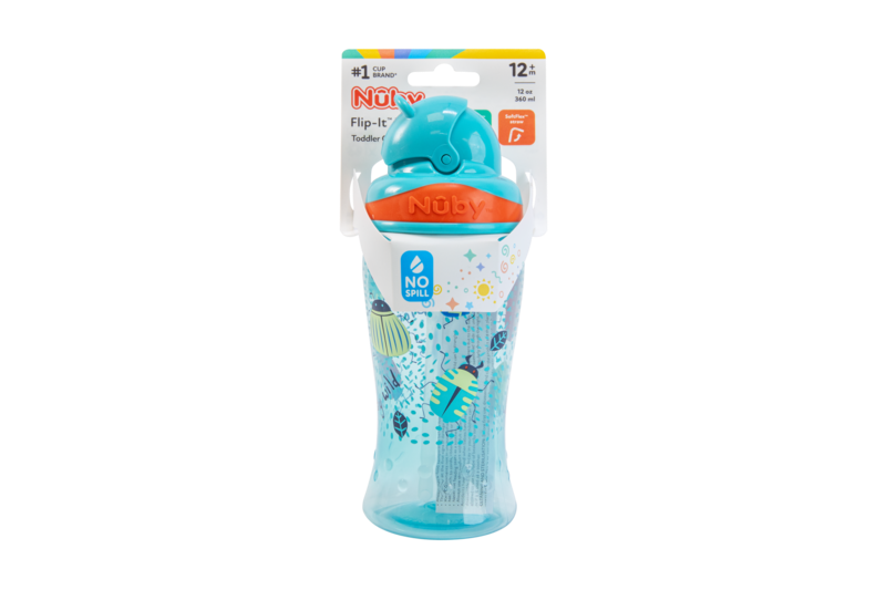 كوب Nuby Flip It Boost بمصاصة