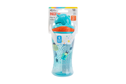 كوب Nuby Flip It Boost بمصاصة