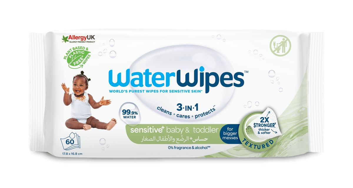 WaterWipes for Newborn Wet Wipes - Plastic free