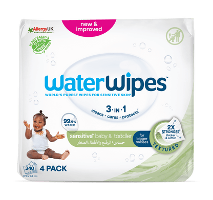 WaterWipes for Newborn Wet Wipes - Plastic free
