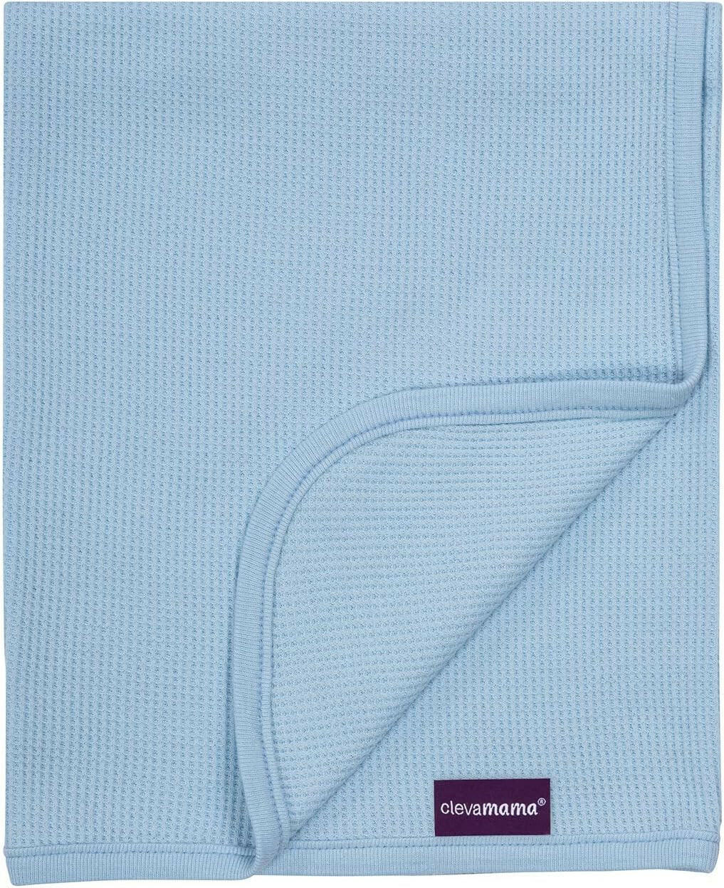 Clevamama Baby Waffle Weave Cotton Blanket 120x140 cm.