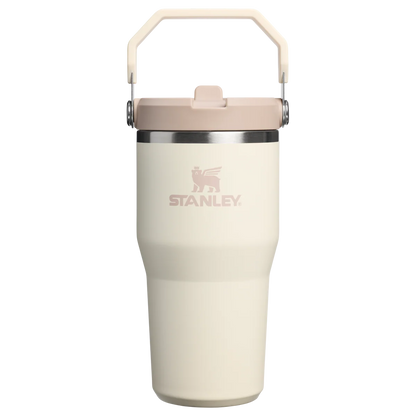 Stanley Ice Flow Flip Straw Tumbler (Cream, 590ml)