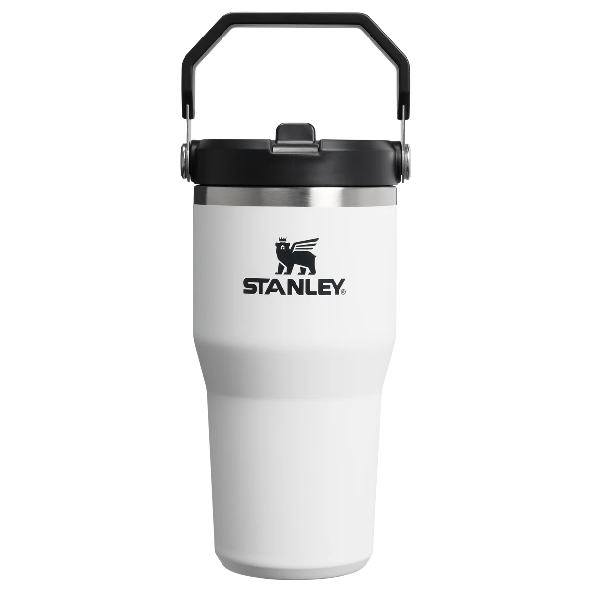 Stanley Ice Flow Flip Straw Tumbler (Chalk, 590ml)