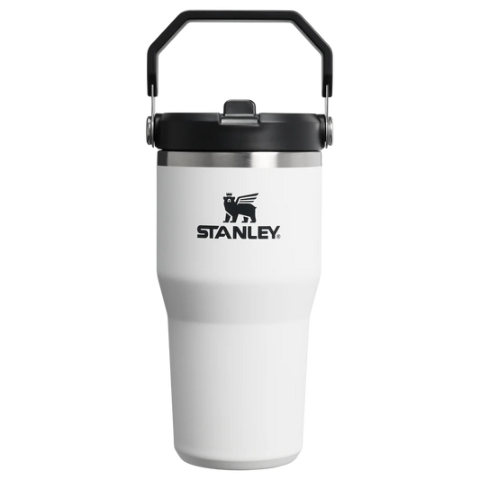 Stanley Ice Flow Flip Straw Tumbler (Chalk, 590ml)
